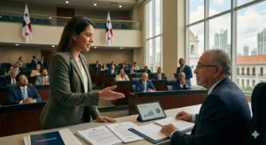 Debate en la Asamblea Nacional de Panamá sobre el proyecto de ley 252 interés preferencial vivienda usada