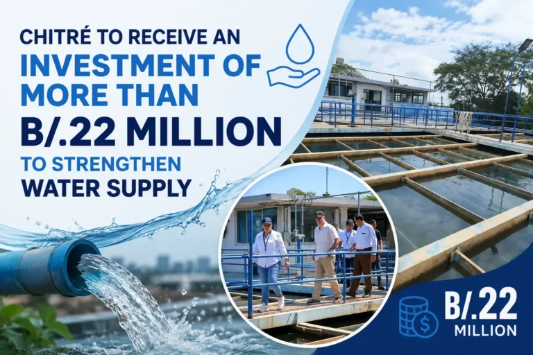 Water treatment infrastructure boosting the market to invest in Chitré Panama and Azuero