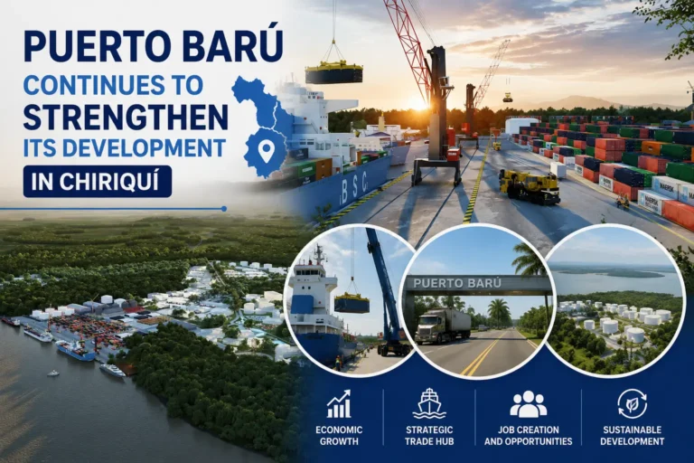 Port and maritime infrastructure project to invest in Chiriqui Panama and commercial logistics