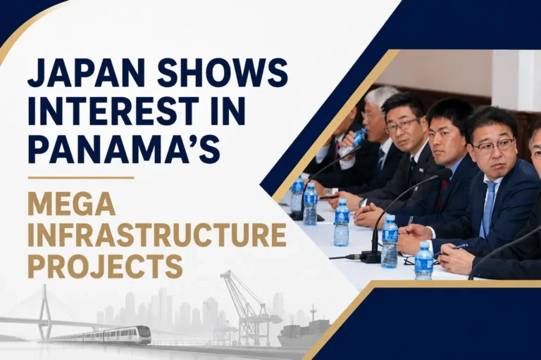 Japan business federation meeting for logistics projects to invest in Panama