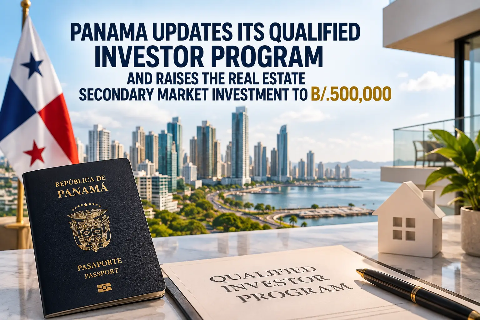 Panama Qualified Investor visa real estate investment under Decree No. 17, Republic of Panama